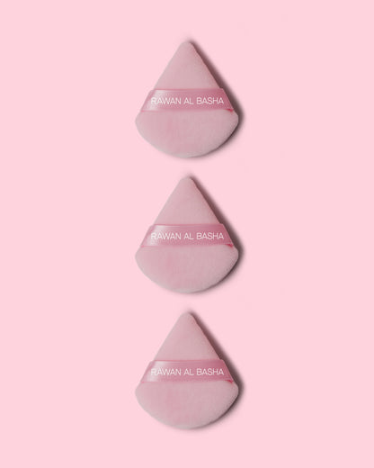 Soft Powder Puff Set box 2 pcs